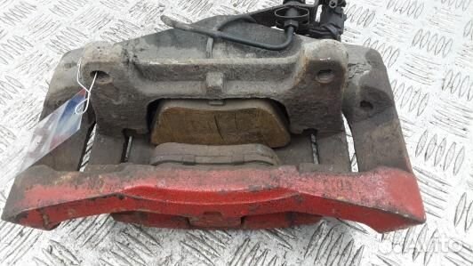 Суппорт тормозной передний левый audi A6 C6 (ZML09