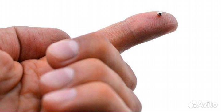 Микронаушник nano profi акб с пищалкой+магнит 3мм