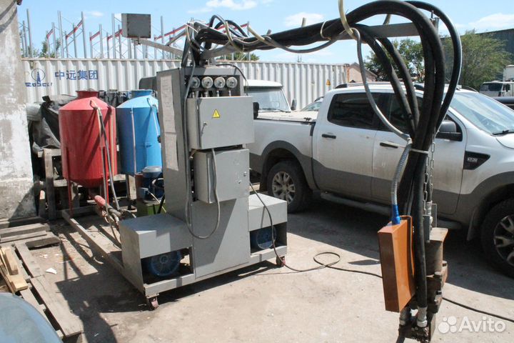 Установка заливочная высокого давления ппу