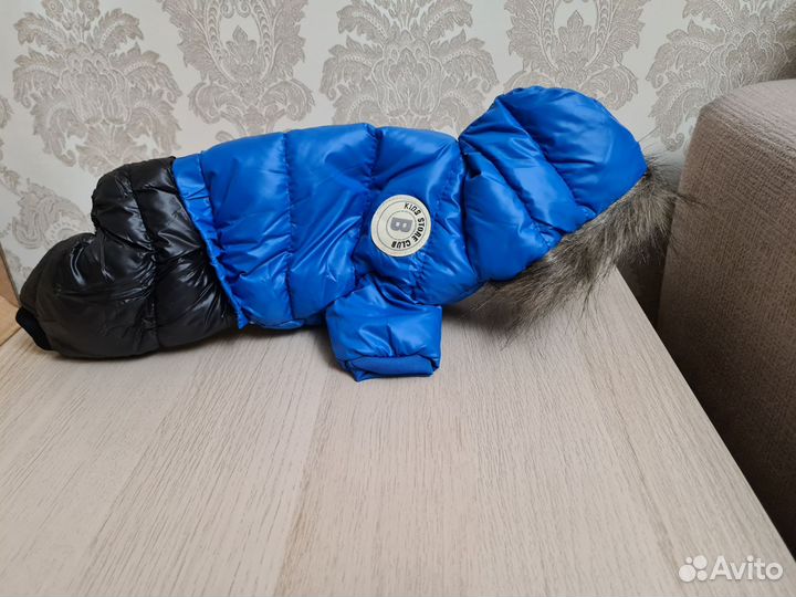 Зимний комбинезон для собак мелких пород