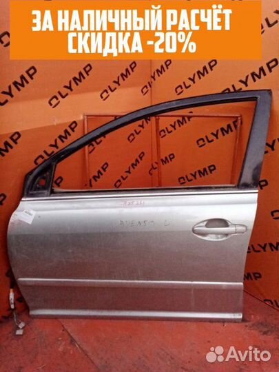 Дверь передняя левая Toyota Avensis ZZT250 1ZZ-FE