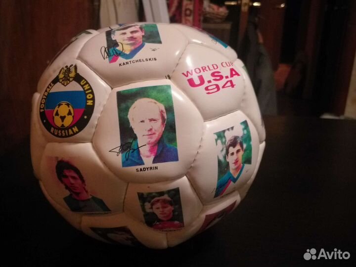 Футбольный мяч коллекционный сборная Спартак