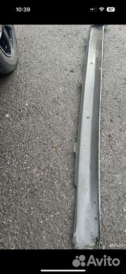 Накладка порога honda 5D левая