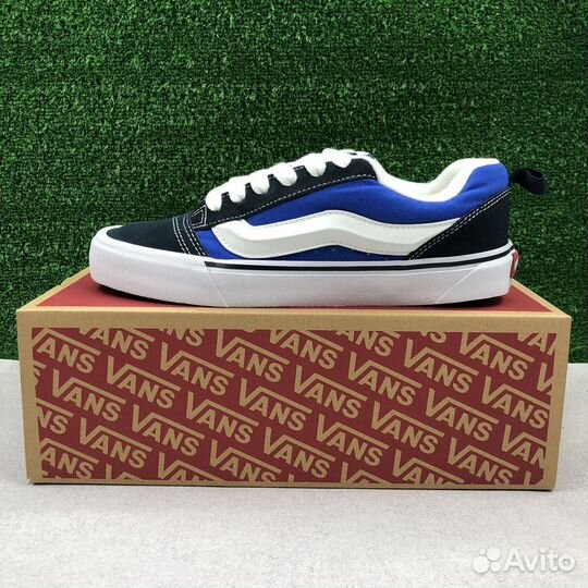 Vans Knu-Skool Navy Blue / Кроссовки мужские