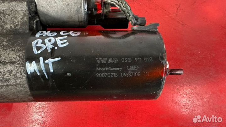 Стартер Audi A6 C6 2.0 BRE TDI 2006