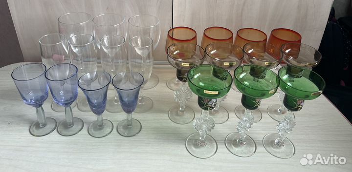 Бокалы, рюмки СССР