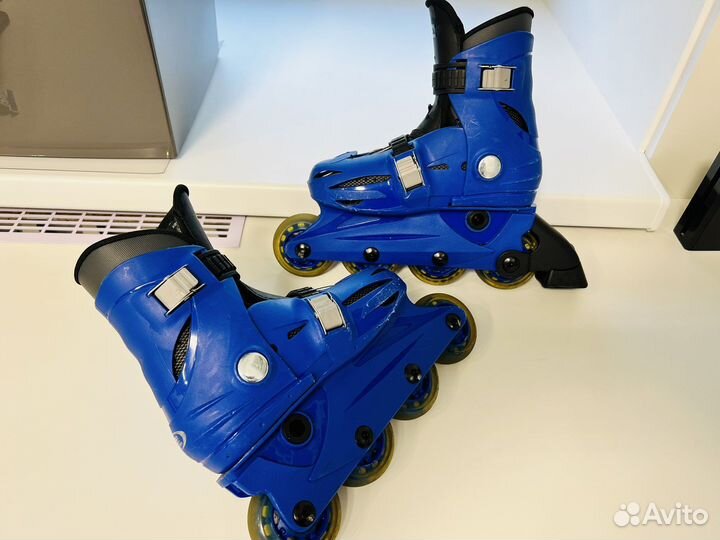 Детские ролики + защита 25-29