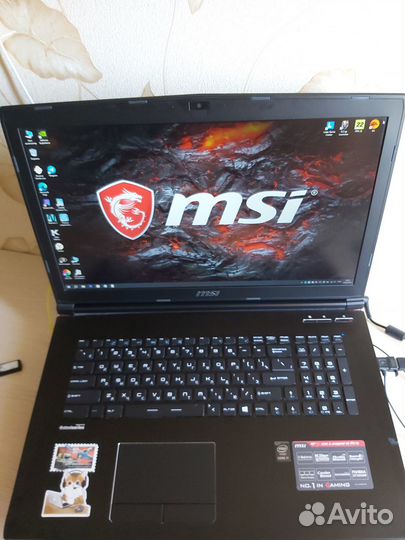 Игровой ноутбук MSI GP72 2QE Leopard Pro
