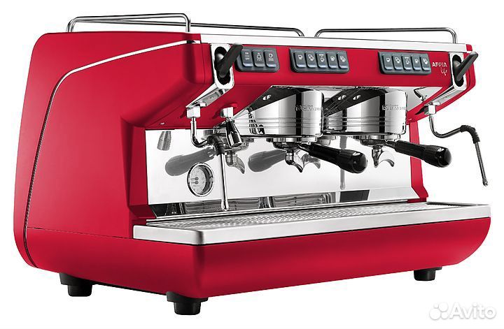 Кофемашина Nuova Simonelli Appia Life 2Gr V красна