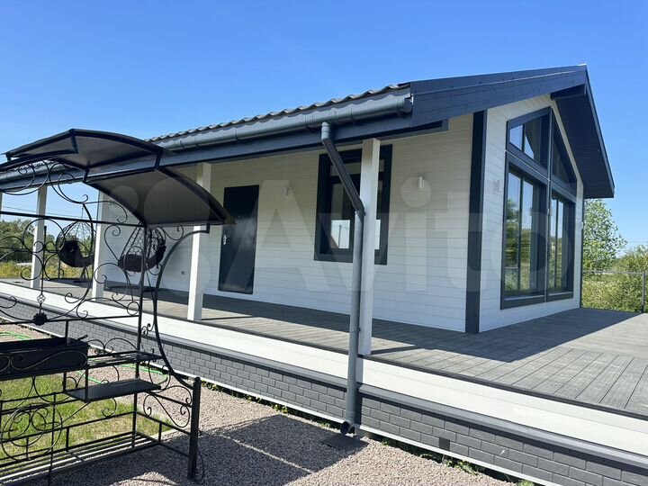 Коттедж 128 м² на участке 6 сот.