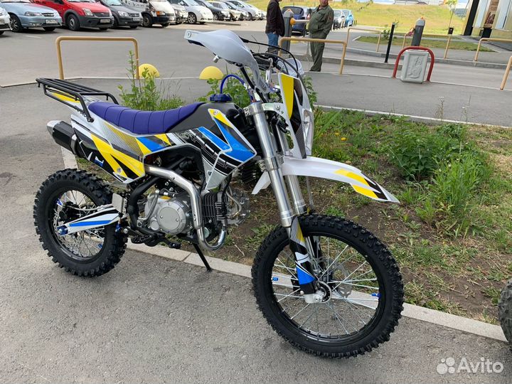 Питбайк Racer RC-CRF125 синий