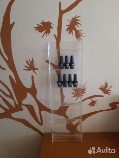 Полки стеллажи для лаков