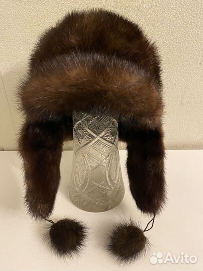 Шапка норковая женская