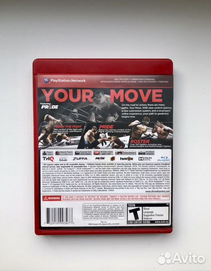 UFC 3 undisputed PS3