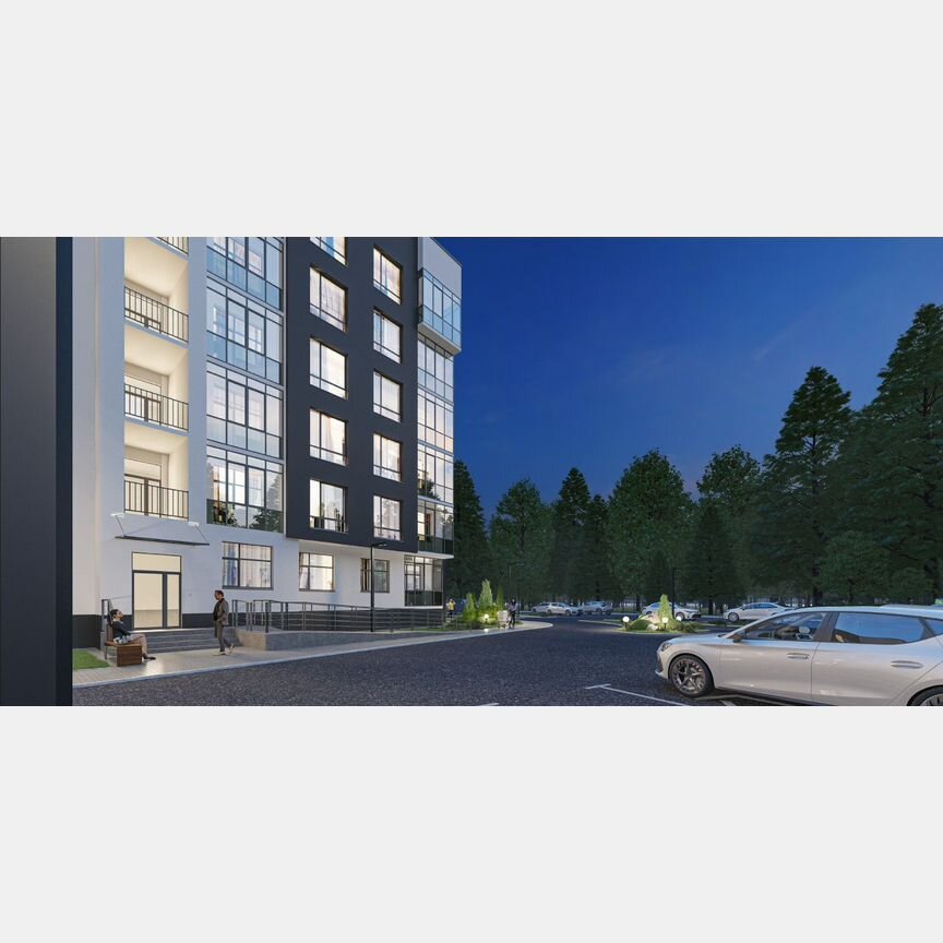 2-к. квартира, 44,8 м², 2/6 эт.