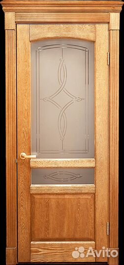 Дверь из массива дуба