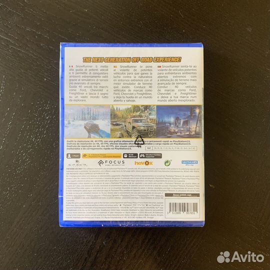 Snowrunner ps5 новый
