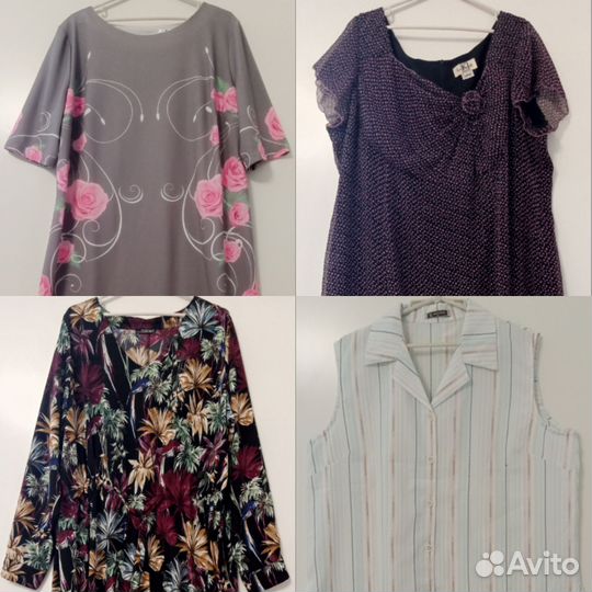 Вещи пакетом женские на р. 52-54