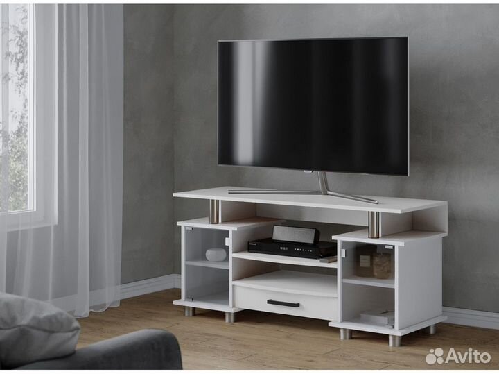Тумба тв белая с Доставкой