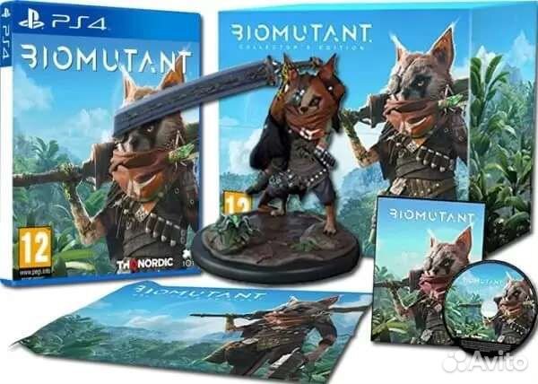 Biomutant PS4 коллекционное издание