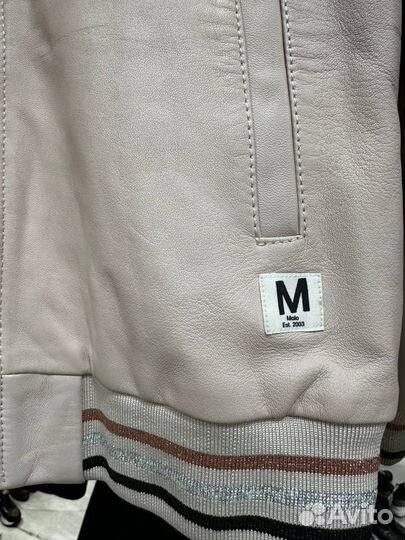 Кожаная куртка Molo для девочки на 6-7 лет