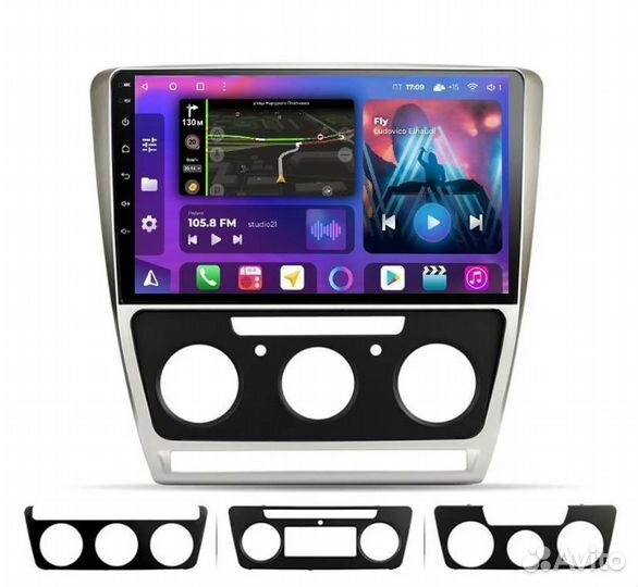 Магнитола андроид Skoda Octavia A5 FarCar 4/64