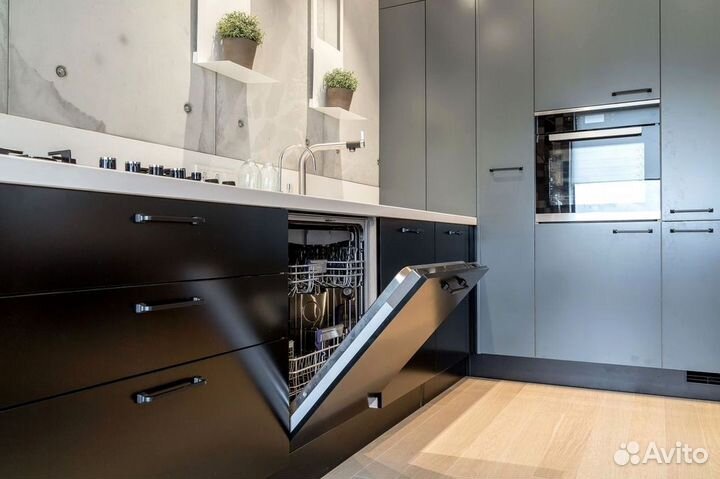 Современная кухня на заказ мдф фасады