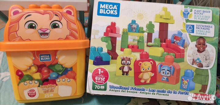 Конструктор детский Mega bloks два набора