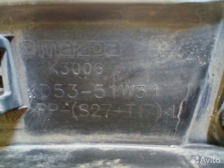 Накладка на крыло перед левая Mazda CX-5