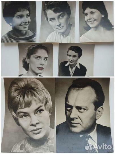 Фото открытки актёров