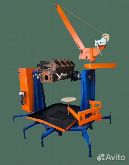 Кантователь двигателя