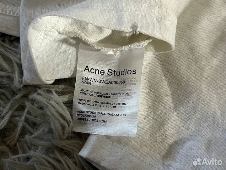 Acne Studios 1996 лонгслив черный / белый