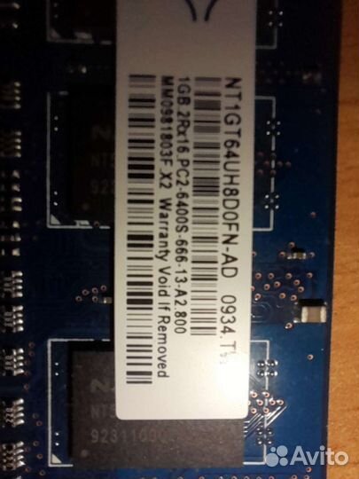 Оперативная память для ноутбука