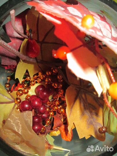 Ваза большая для флорариума с наполнением