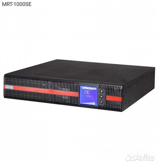 Ибп Powercom macan SE 1000VA, Rack 2U, MRT-1000SE