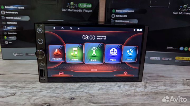 Магнитола Андройд 7 дюймов 2/32