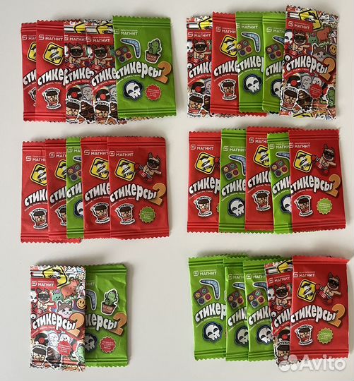 Стикерсы 2 магнит вся коллекция