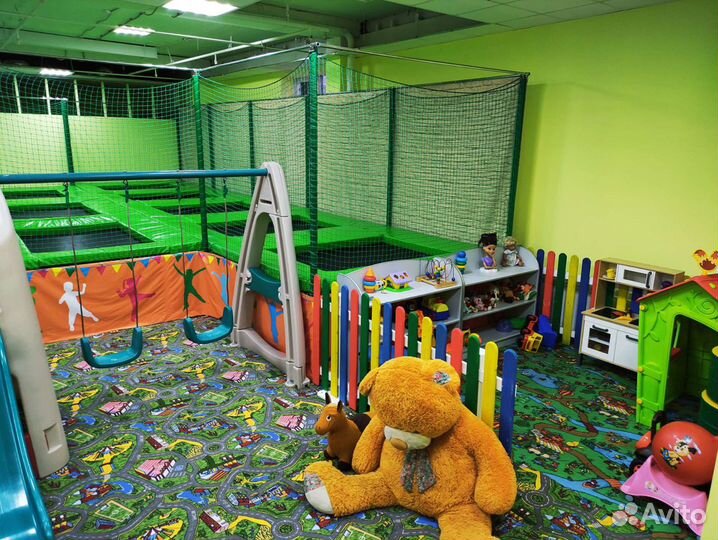 Детская игровая + батутный зал Стрекоза, нк