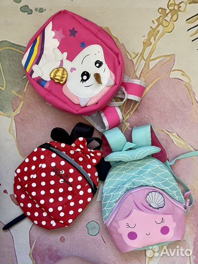 Рюкзак детский для девочки дошкольный