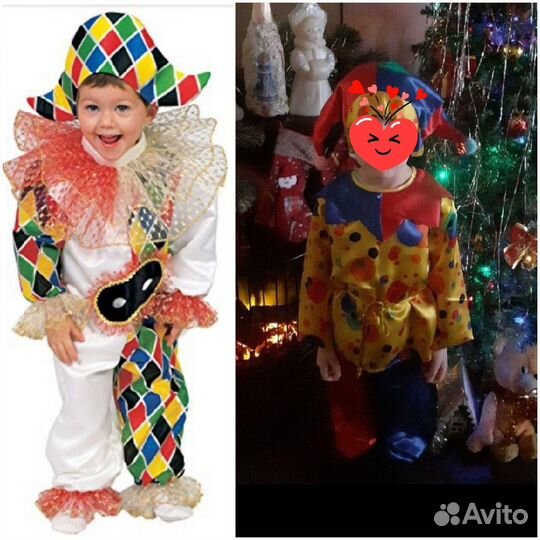 Костюм Скомороха, льдинка, лёд, холод