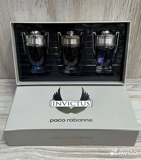 Подарочный набор для мужчин Invictus Paco Rabanne
