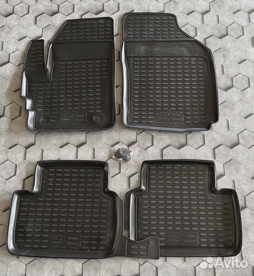 Ковры салона Chevrolet Spark M200 Оригинал