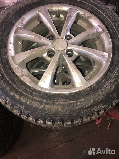 Литые диски r14 на ваз с зимней резиной