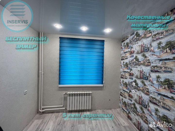 Римские шторы фото