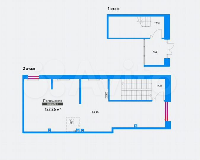 Свободного назначения, 127.3 м²
