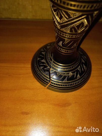 Кувшин из индийской латуни