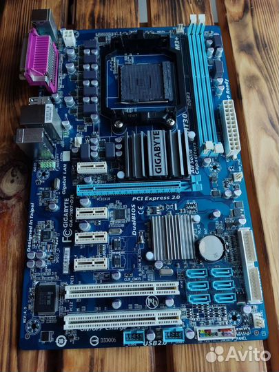 Материнская плата gigabyte GA-780T-D3L SocketAM3+
