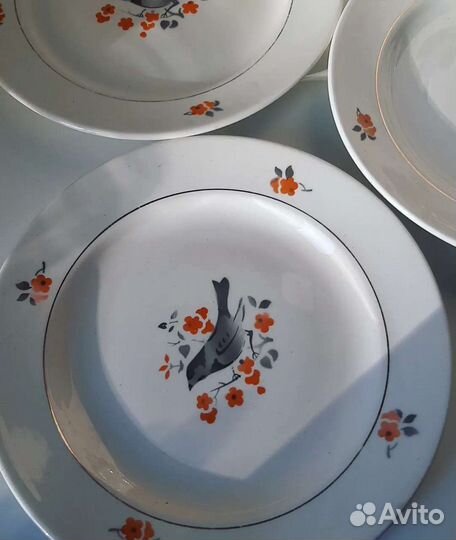 Старинная тарелка зик Конаково