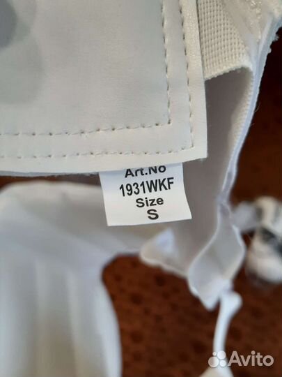 Защита корпуса (жилет) в каратэ белый р S новый