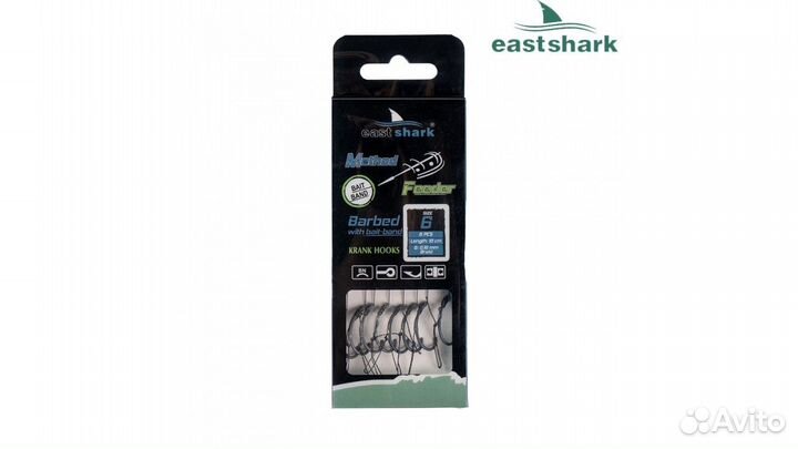 Поводок готовый для Flat крючок №6 (уп. 8шт.)